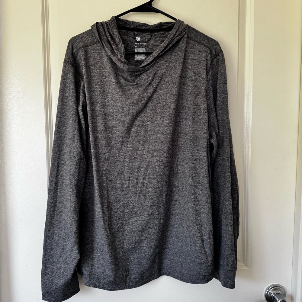 All in Motion Heather Gray Hoodie